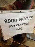 354 Perkins 8900 White, Perkins, Used